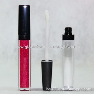 Dual ended lip gloss tubes, customized colors are acceptedNew